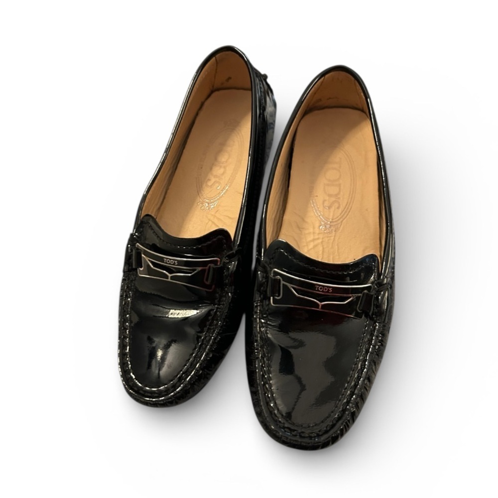 Tod’s Gommino driving patent leather loafers - Picture 4 of 12